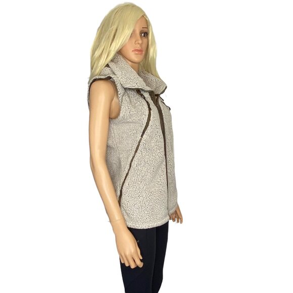 KUHL Flight Fleece Vest Women's Large Stone Ivory - Picture 13 of 17